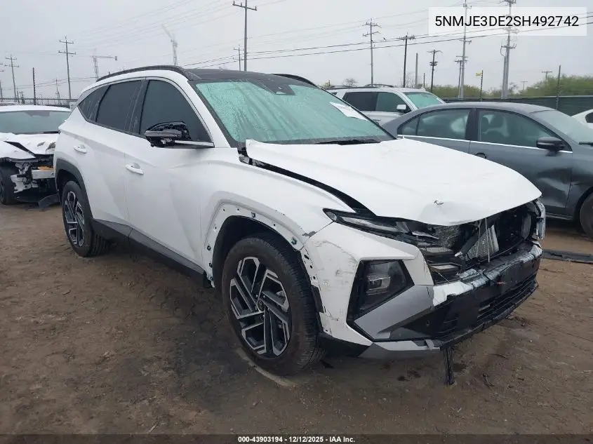 5NMJE3DE2SH492742 2025 Hyundai Tucson Limited