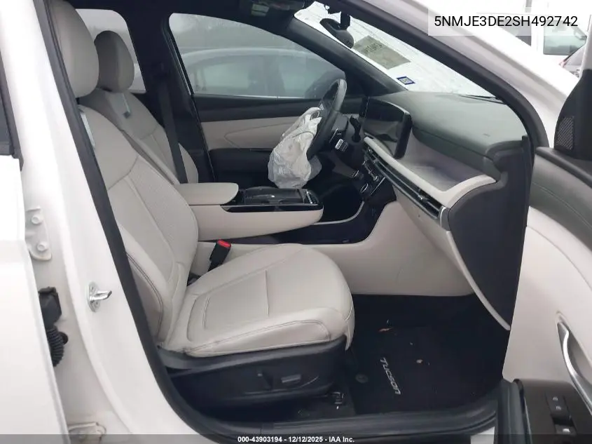 5NMJE3DE2SH492742 2025 Hyundai Tucson Limited