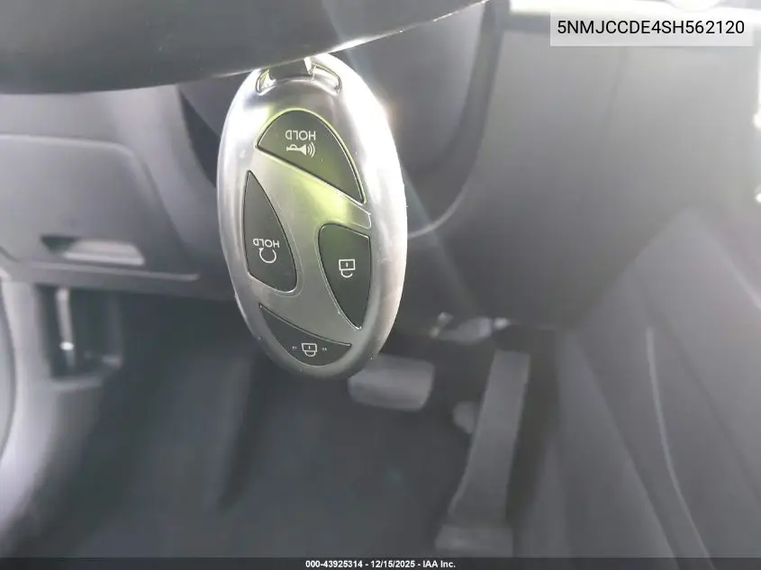5NMJCCDE4SH562120 2025 Hyundai Tucson Sel Convenience