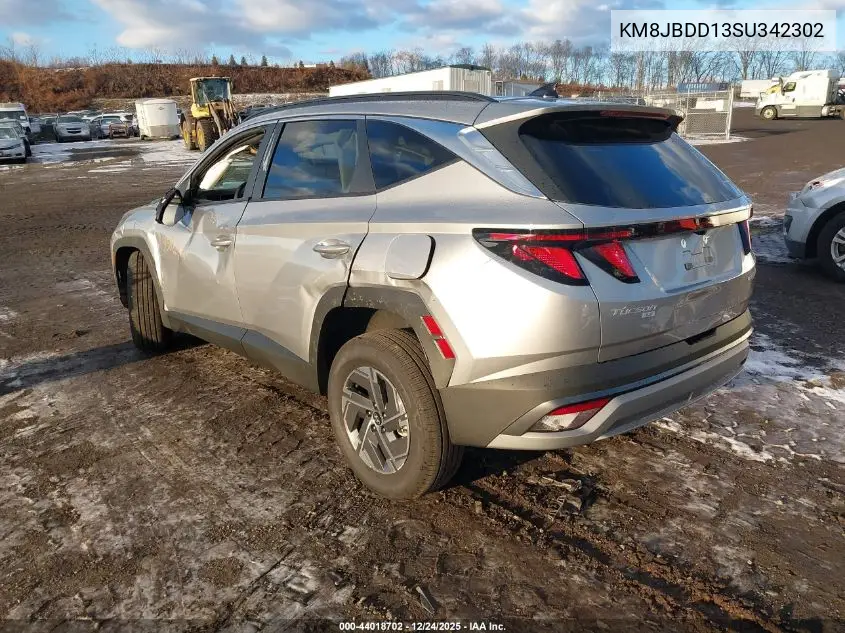 KM8JBDD13SU342302 2025 Hyundai Tucson Hybrid Blue