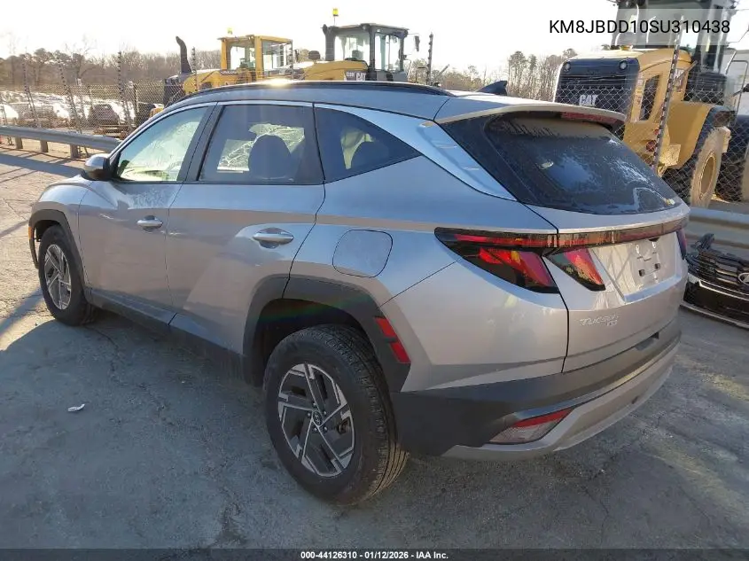 KM8JBDD10SU310438 2025 Hyundai Tucson Hybrid Blue