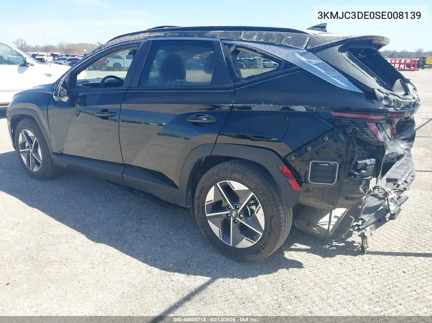 3KMJC3DE0SE008139 2025 Hyundai Tucson Sel Convenience
