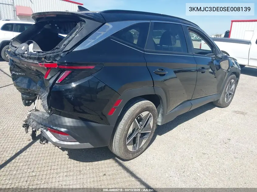 3KMJC3DE0SE008139 2025 Hyundai Tucson Sel Convenience