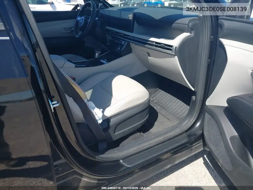 3KMJC3DE0SE008139 2025 Hyundai Tucson Sel Convenience
