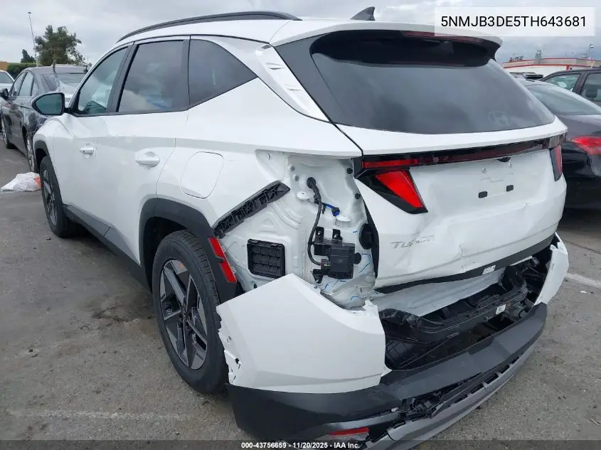 5NMJB3DE5TH643681 2026 Hyundai Tucson Sel