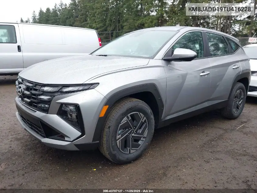 KM8JADD19TU416228 2026 Hyundai Tucson Hybrid Blue Se