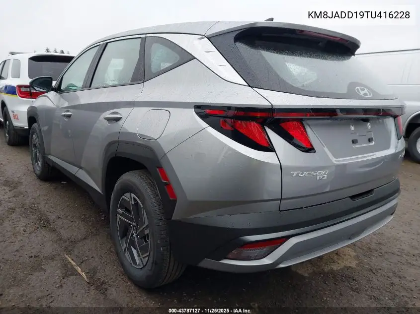 KM8JADD19TU416228 2026 Hyundai Tucson Hybrid Blue Se