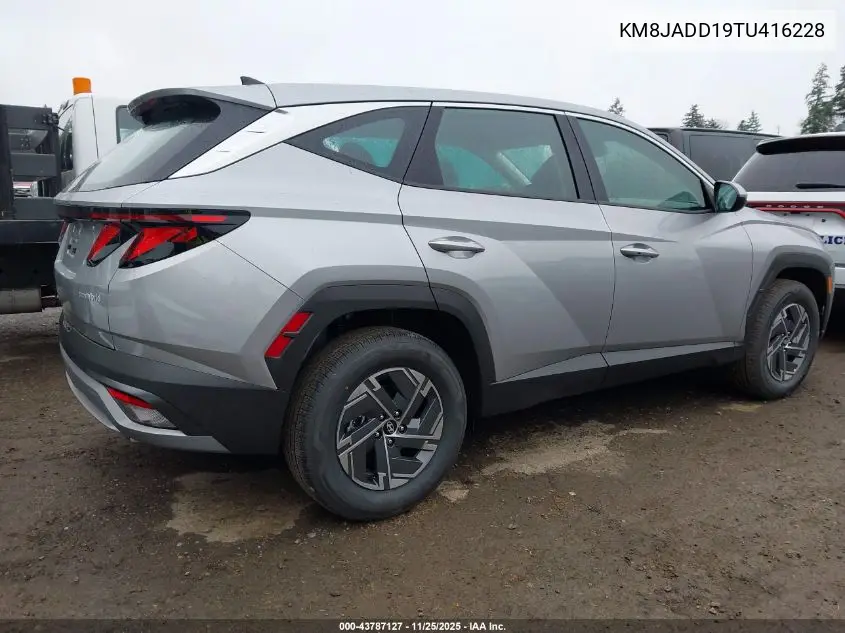 KM8JADD19TU416228 2026 Hyundai Tucson Hybrid Blue Se