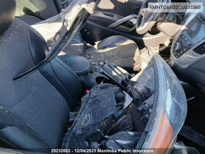 KMHTC6AD2CU035365 2012 Hyundai Veloster