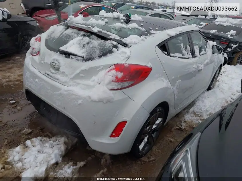 KMHTC6ADXDU093662 2013 Hyundai Veloster Base W/Gray