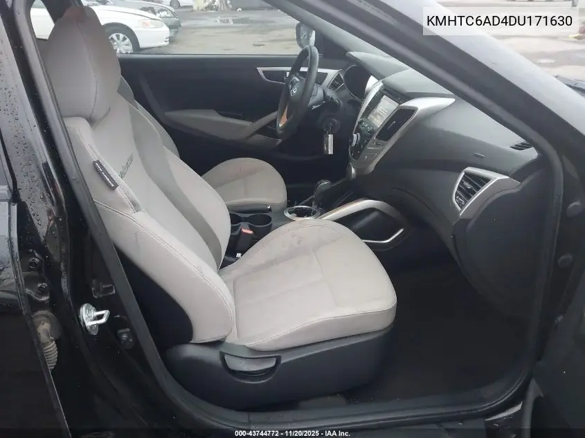 KMHTC6AD4DU171630 2013 Hyundai Veloster Base W/Gray