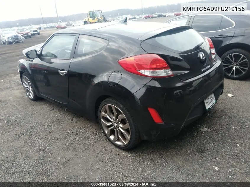 KMHTC6AD9FU219156 2015 Hyundai Veloster Re:flex