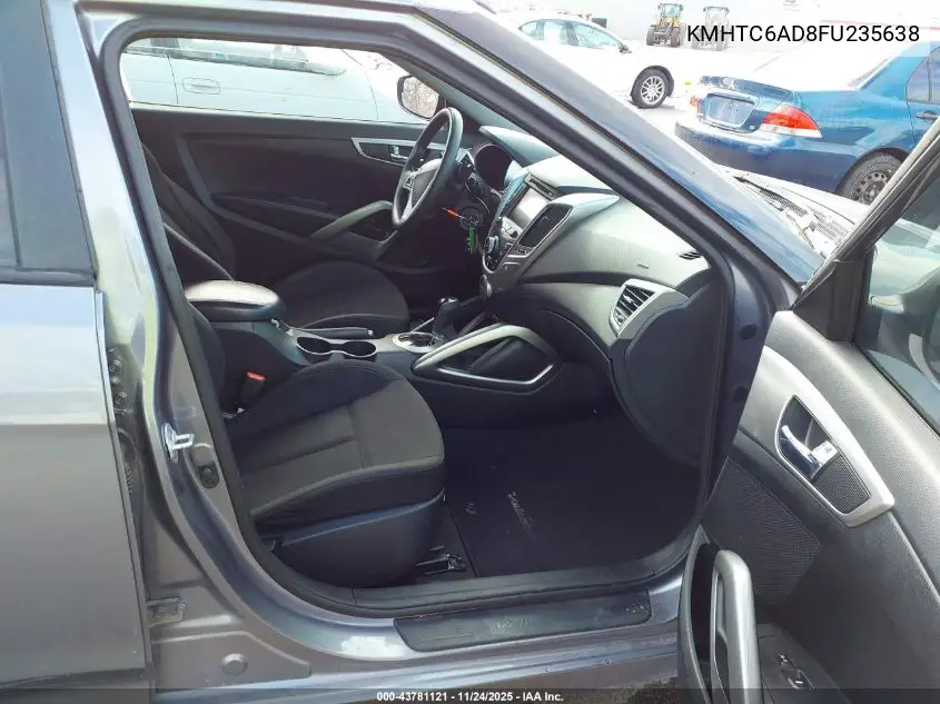 KMHTC6AD8FU235638 2015 Hyundai Veloster