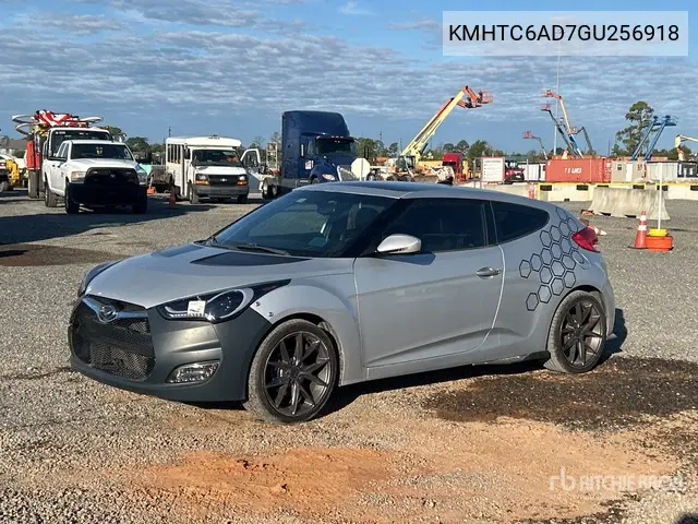 KMHTC6AD7GU256918 2016 Hyundai Veloster 2016 Hyundai Veloster Automobile