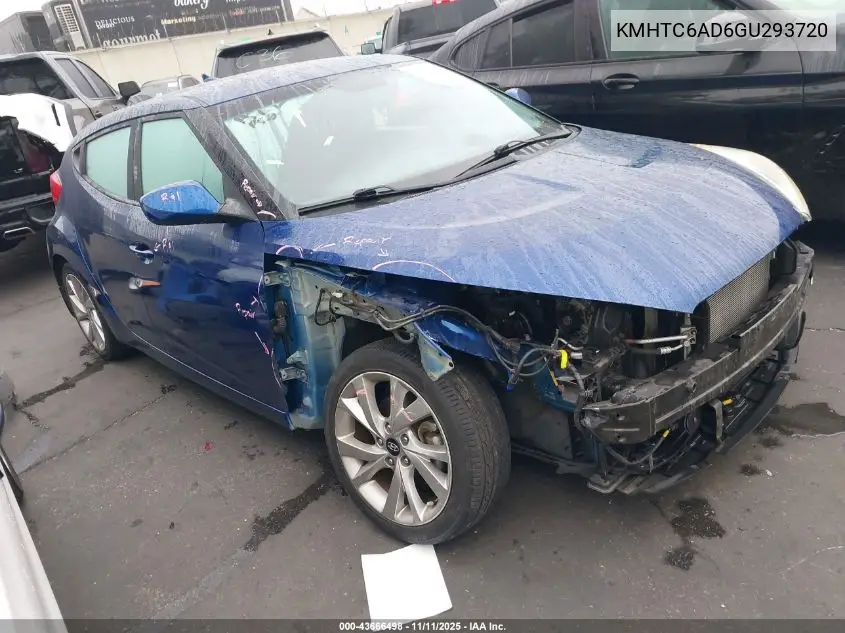 KMHTC6AD6GU293720 2016 Hyundai Veloster
