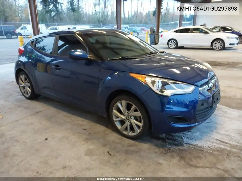 KMHTC6AD1GU297898 2016 Hyundai Veloster