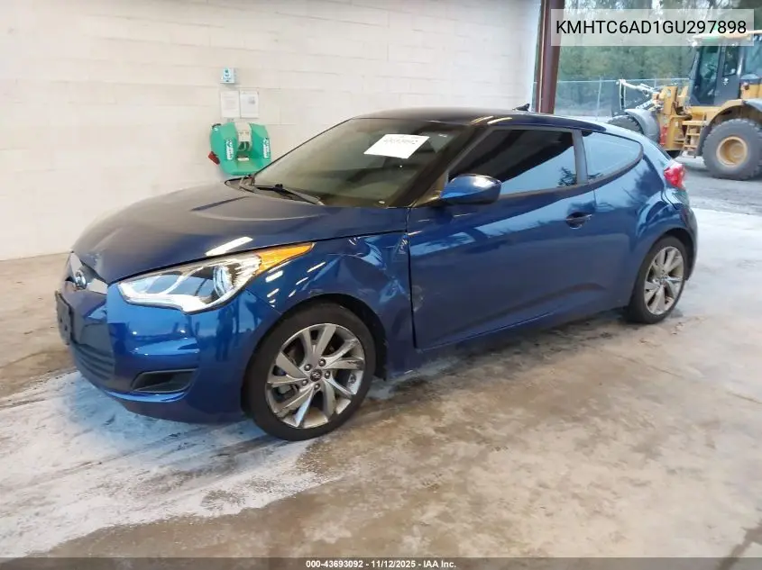 KMHTC6AD1GU297898 2016 Hyundai Veloster