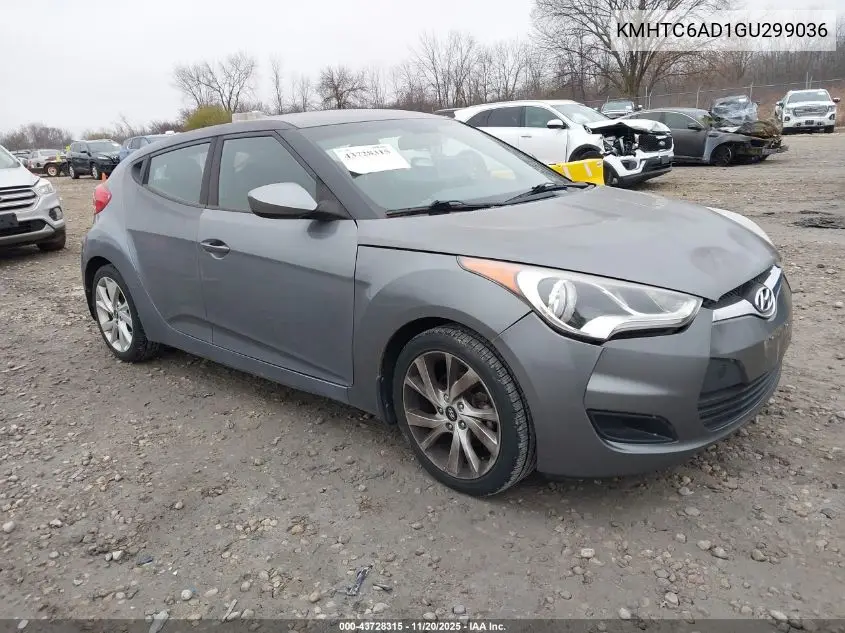 KMHTC6AD1GU299036 2016 Hyundai Veloster