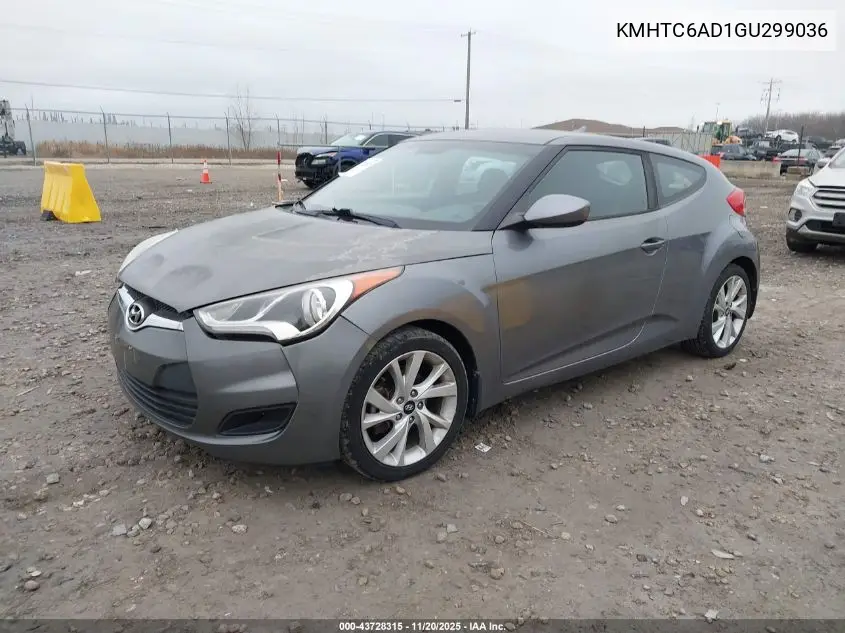 KMHTC6AD1GU299036 2016 Hyundai Veloster