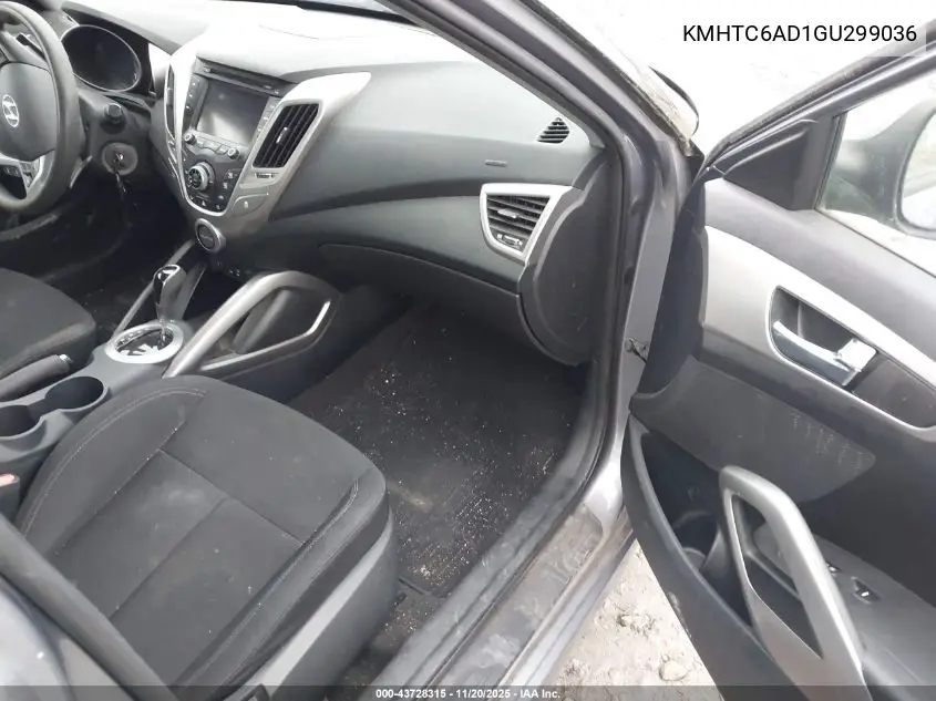 KMHTC6AD1GU299036 2016 Hyundai Veloster