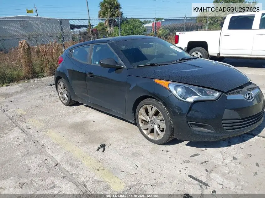 KMHTC6AD5GU297628 2016 Hyundai Veloster