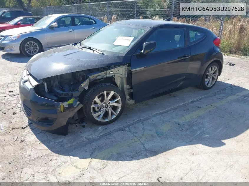 KMHTC6AD5GU297628 2016 Hyundai Veloster