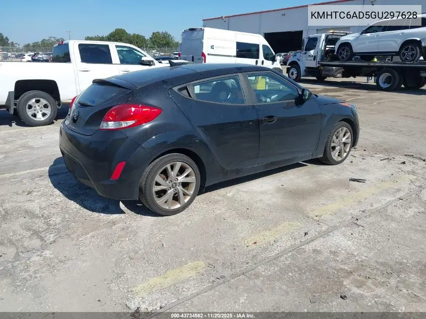 KMHTC6AD5GU297628 2016 Hyundai Veloster