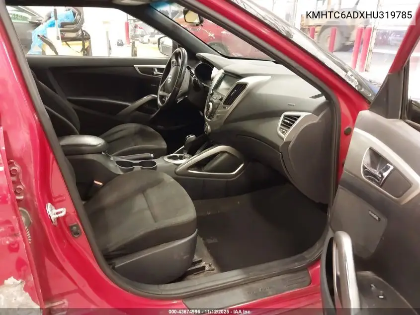 KMHTC6ADXHU319785 2017 Hyundai Veloster Value Edition