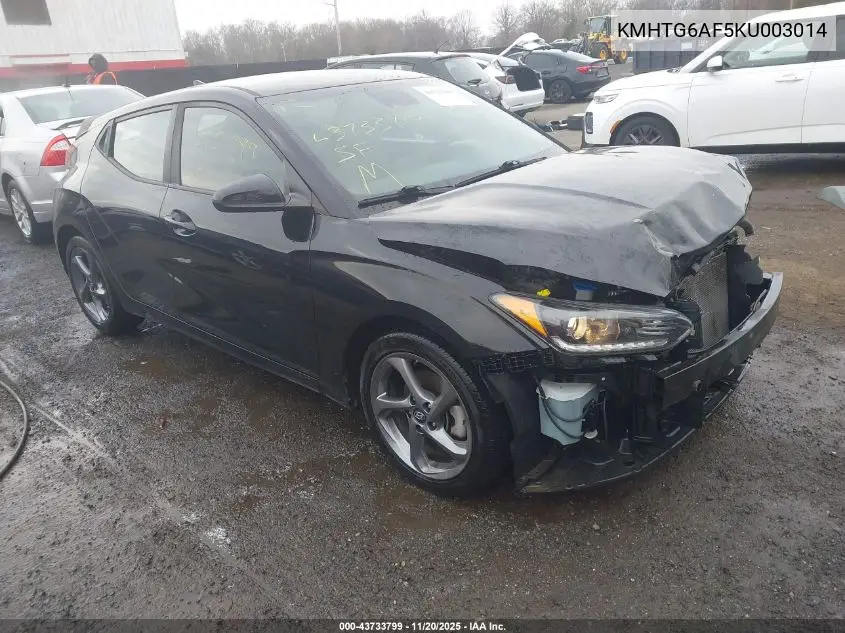 KMHTG6AF5KU003014 2019 Hyundai Veloster 2.0