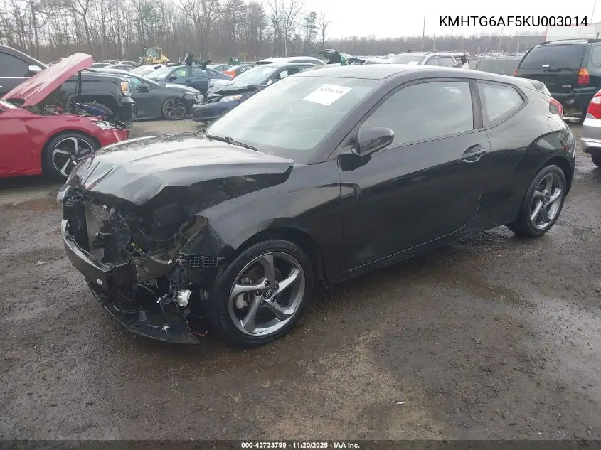 KMHTG6AF5KU003014 2019 Hyundai Veloster 2.0