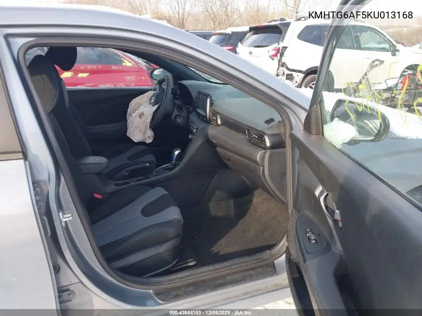 KMHTG6AF5KU013168 2019 Hyundai Veloster 2.0