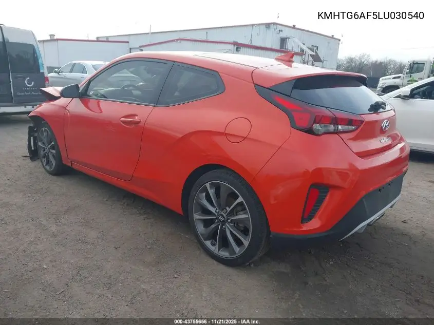 KMHTG6AF5LU030540 2020 Hyundai Veloster 2.0 Premium