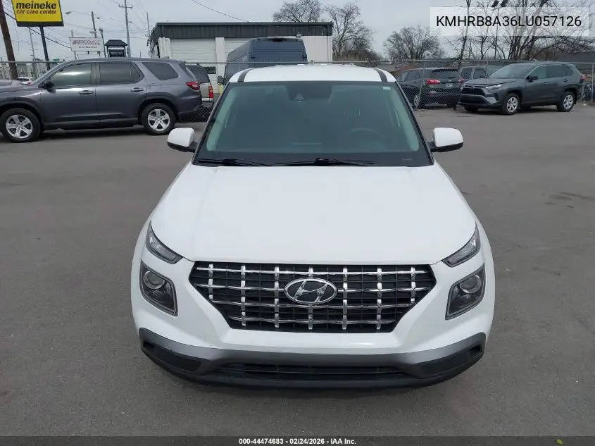 KMHRB8A36LU057126 2020 Hyundai Venue Se