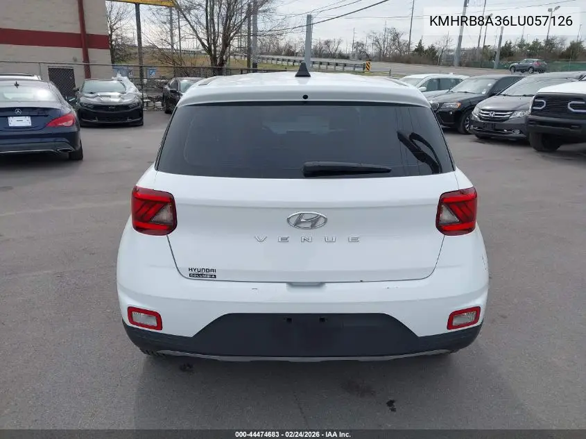 KMHRB8A36LU057126 2020 Hyundai Venue Se