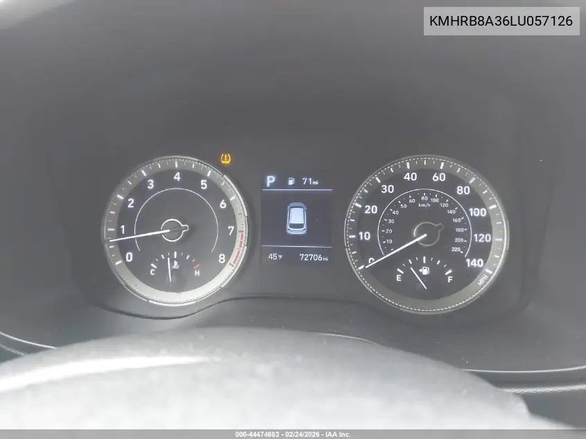 KMHRB8A36LU057126 2020 Hyundai Venue Se