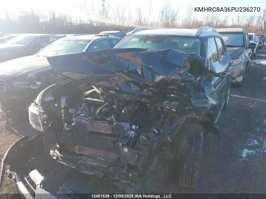 KMHRC8A36PU236270 2023 Hyundai Venue Sel/Limited