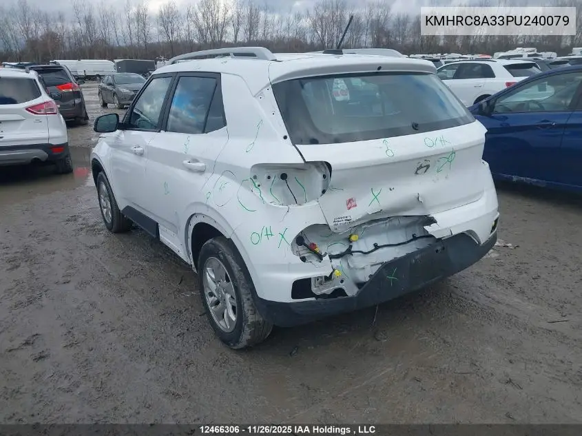 KMHRC8A33PU240079 2023 Hyundai Venue