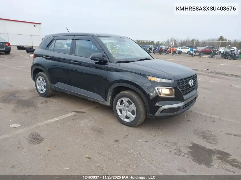 KMHRB8A3XSU403676 2025 Hyundai Venue Essential