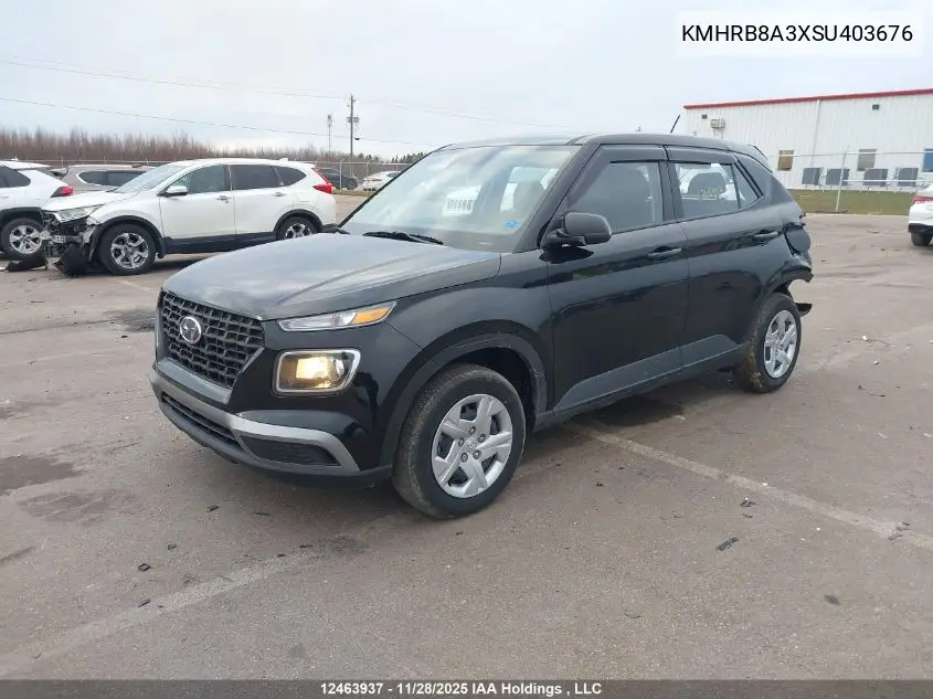 KMHRB8A3XSU403676 2025 Hyundai Venue Essential