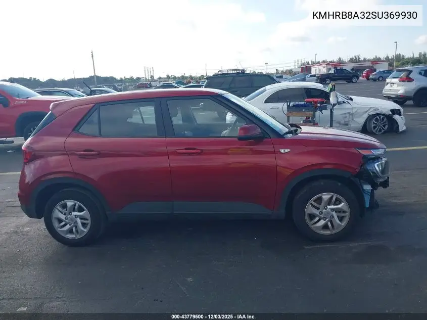 KMHRB8A32SU369930 2025 Hyundai Venue Se