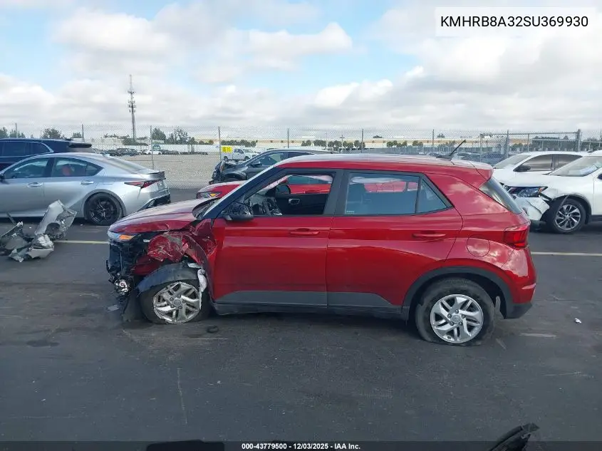 KMHRB8A32SU369930 2025 Hyundai Venue Se