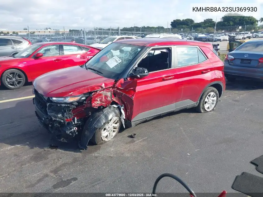 KMHRB8A32SU369930 2025 Hyundai Venue Se