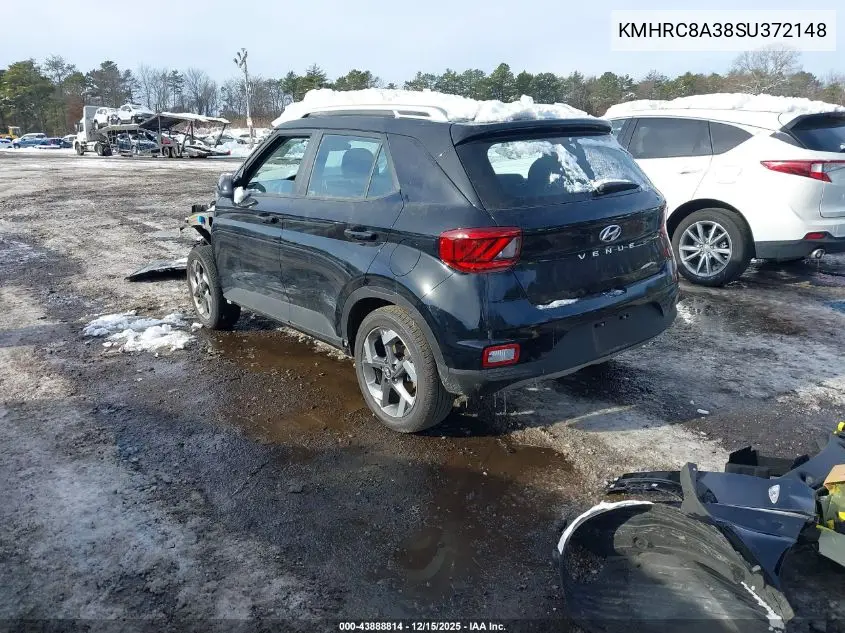 KMHRC8A38SU372148 2025 Hyundai Venue Sel