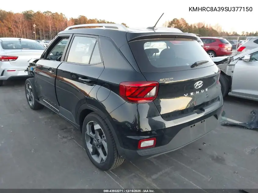 KMHRC8A39SU377150 2025 Hyundai Venue Sel