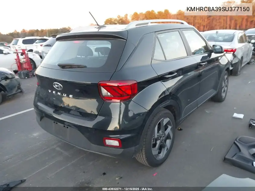 KMHRC8A39SU377150 2025 Hyundai Venue Sel