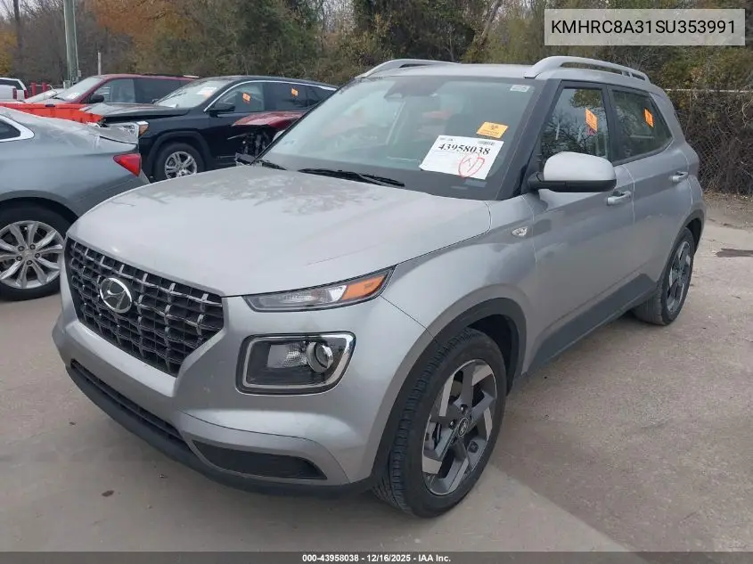 KMHRC8A31SU353991 2025 Hyundai Venue Sel