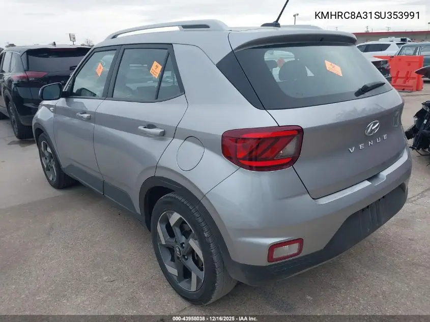 KMHRC8A31SU353991 2025 Hyundai Venue Sel