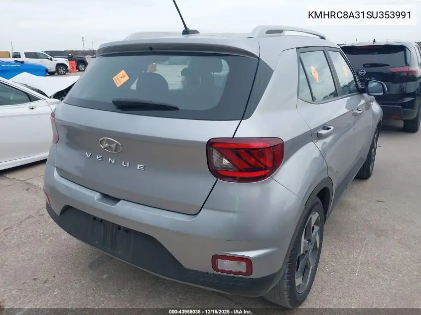 KMHRC8A31SU353991 2025 Hyundai Venue Sel