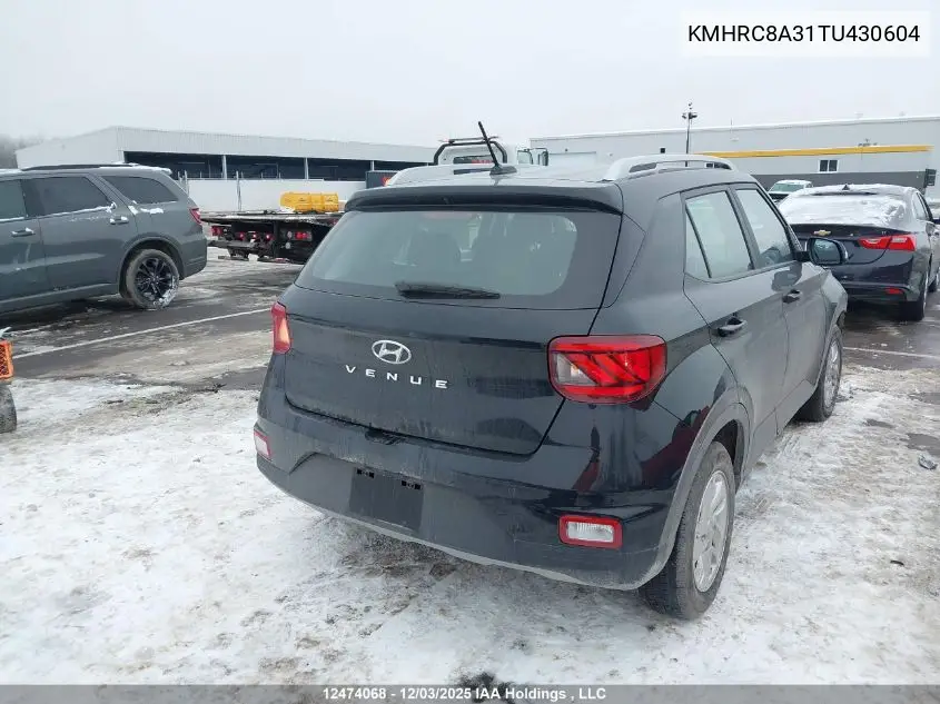 KMHRC8A31TU430604 2026 Hyundai Venue Sel