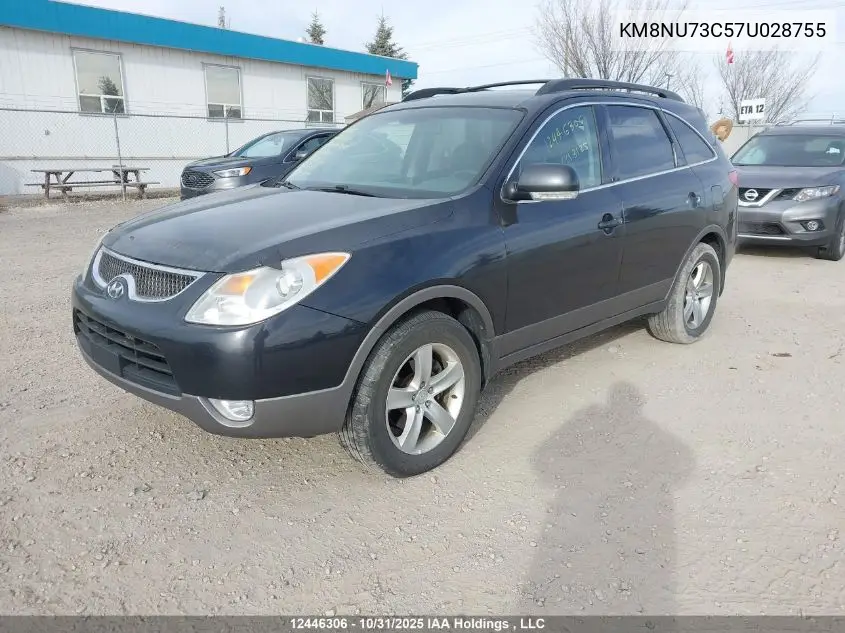 KM8NU73C57U028755 2007 Hyundai Veracruz Gls/Se/Limited